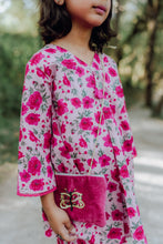 Pink Lawn 2 piece stitched - Parsa Stiching Studio