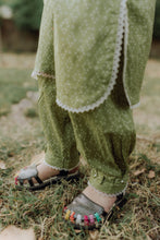 Green Butterfly Lawn 2-Piece Stitched Suit - Parsa Stiching Studio