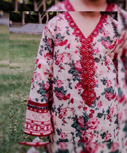 2 Piece Suit lawn printed- kameez Shalwar