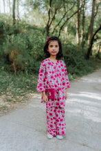 Pink Lawn 2 piece stitched - Parsa Stiching Studio